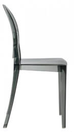 Smoke Grey Ghost Chairs